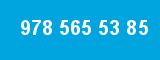 978 565 53 85 978 565 53 85